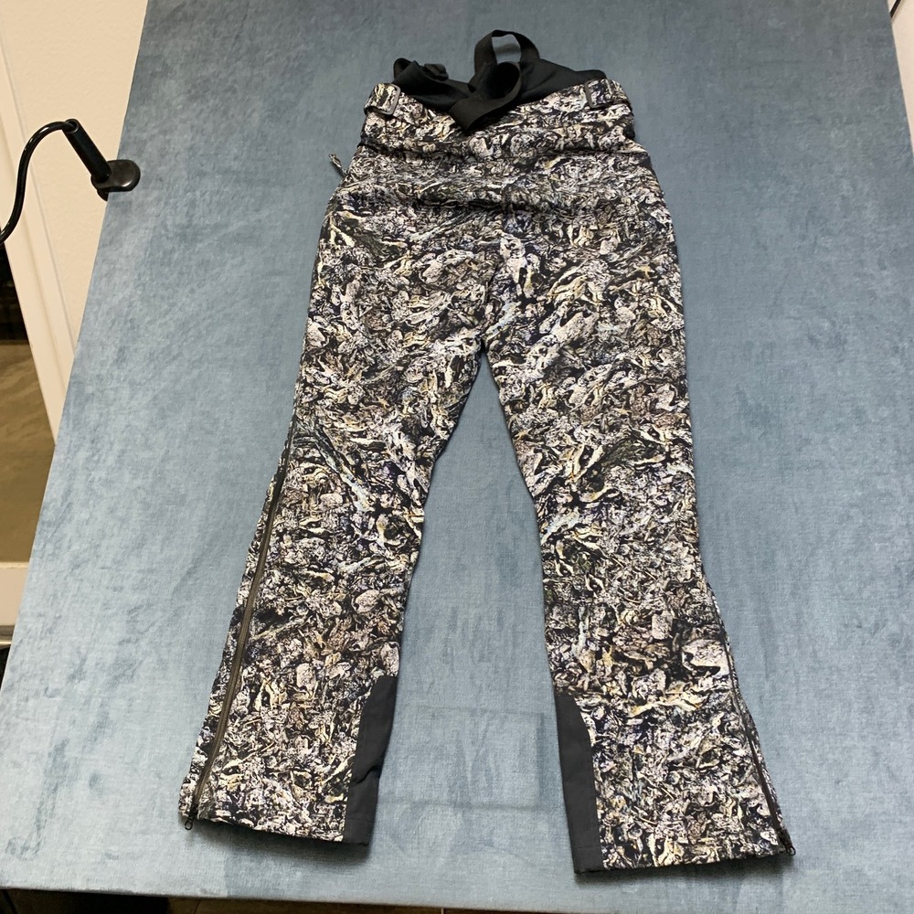 Cintamani Ski Pants Womens Small Multicolor Snowboarding Bootcut Leg Ankle Zip